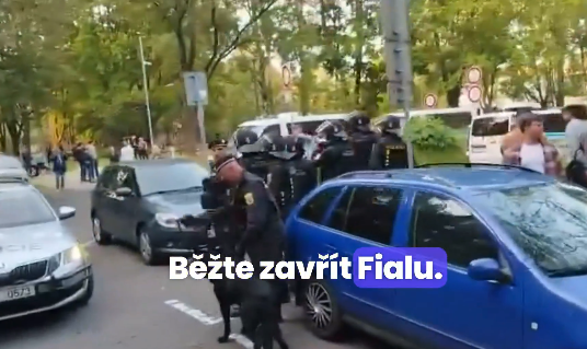 Fialova ostuda v Ostravě