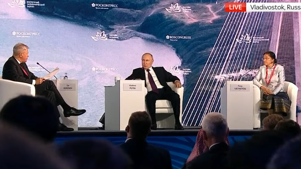 Putin sní o asijsko-pacifickém regionu