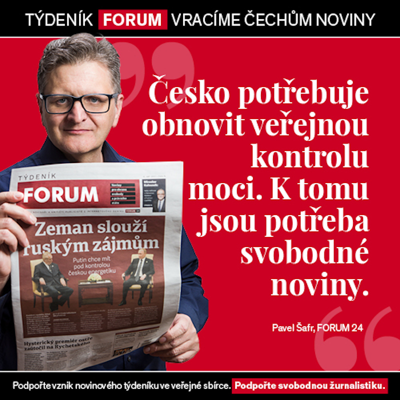 Tištěný týdeník Forum, potřebná věc!