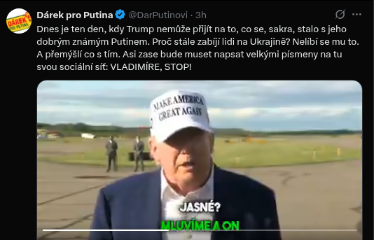 Fraška Trump - Putin?